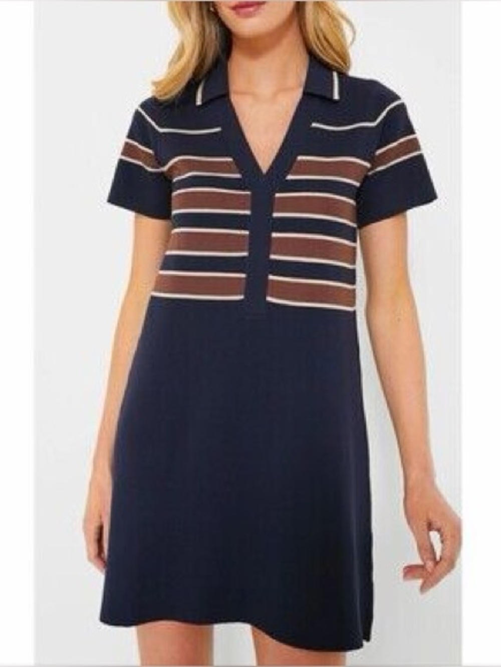 Tuckernuck Midnight Cacoa Wright Polo Dress